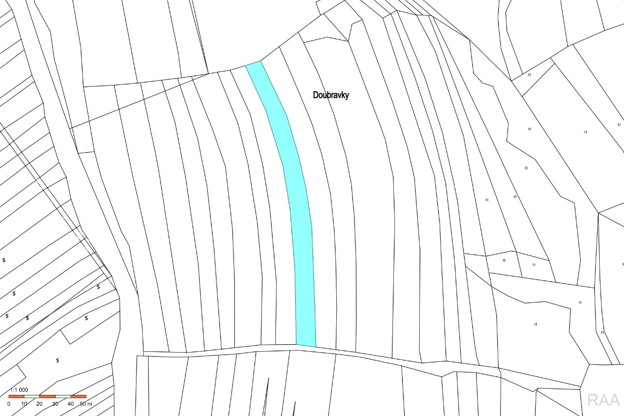 katastrální mapa