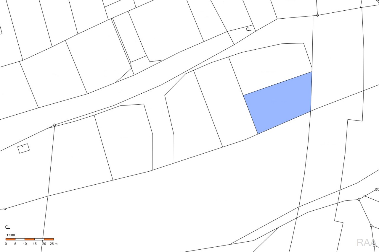 katastrální mapa