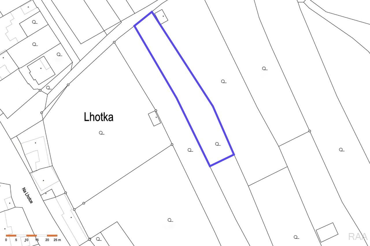 katastrální mapa
