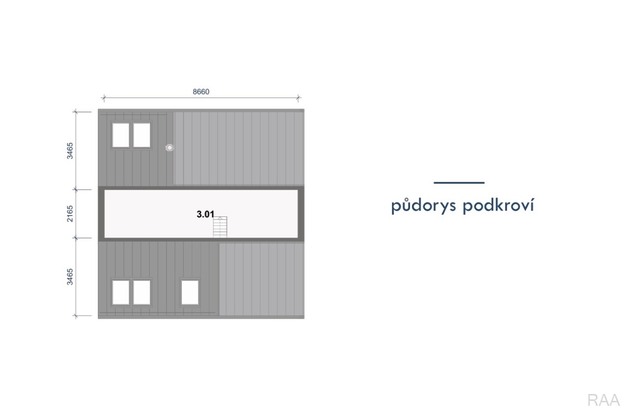půdorys pokroví