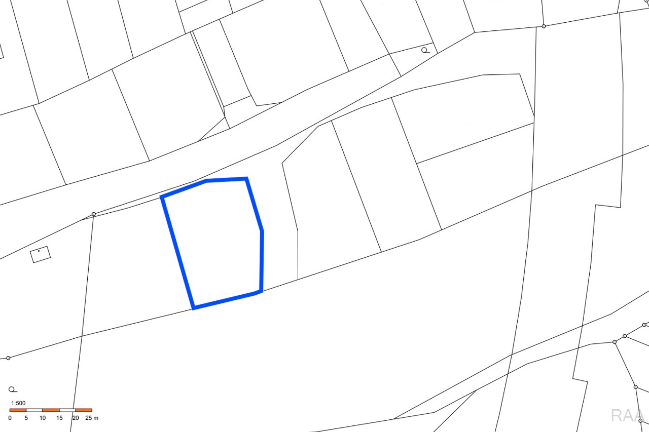 katastrální mapa