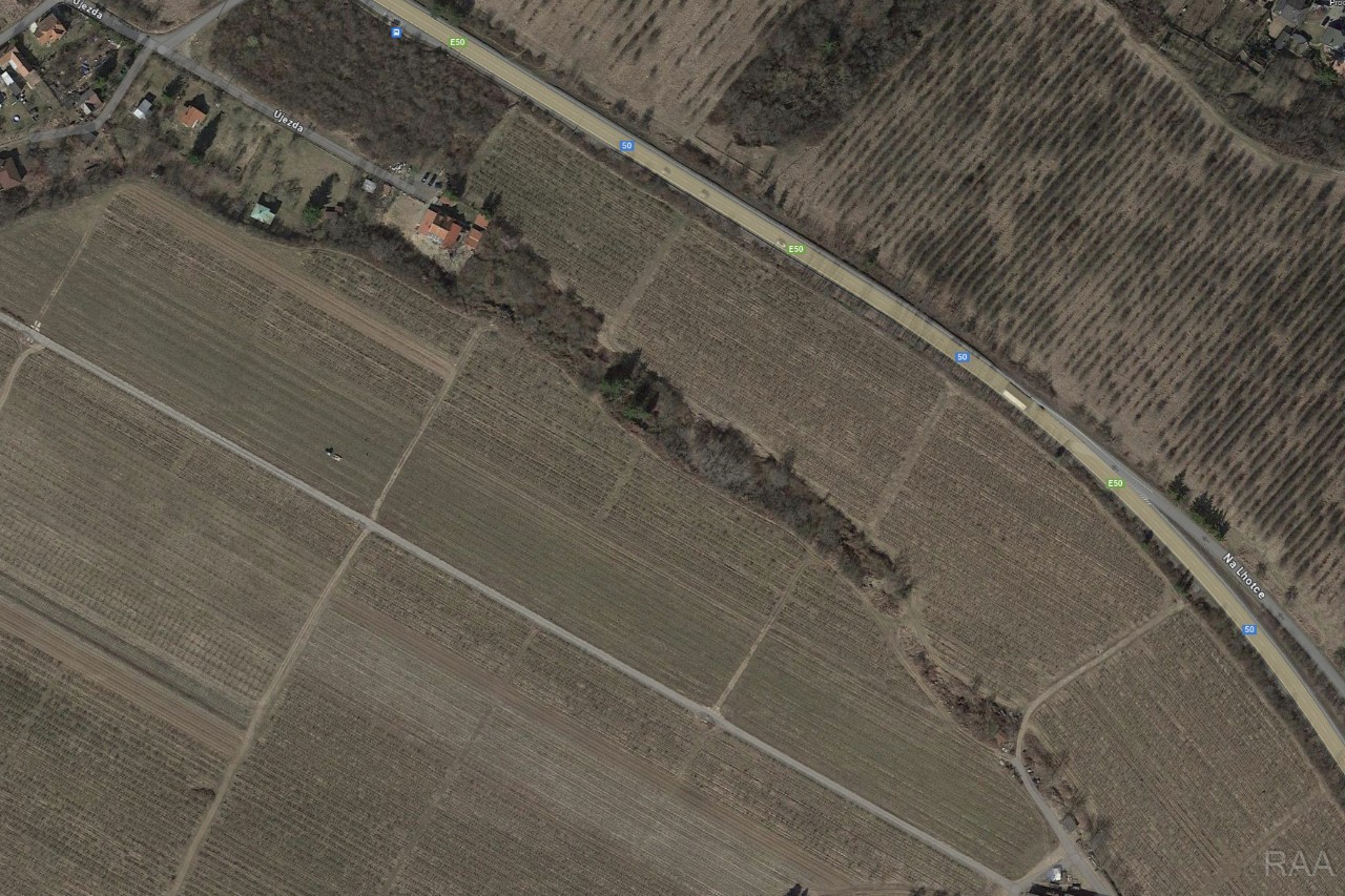 letecká mapa